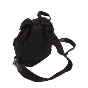 Prada Two Pocket Backpack Black Daybag Tessuto Rucksack